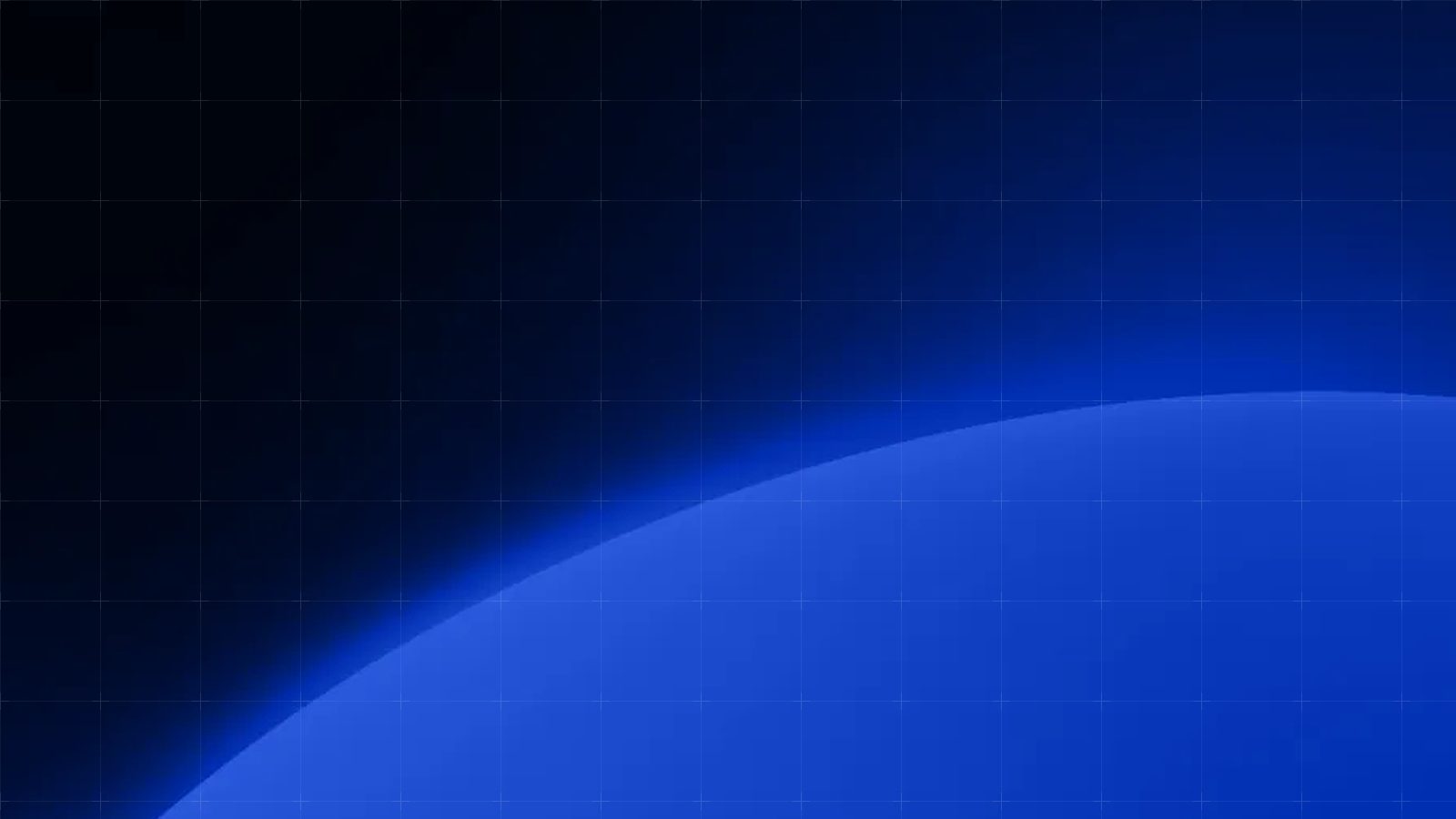 Curved blue shapes on a dark background with a fine grid overlay, the ReqPOOL website graphic.