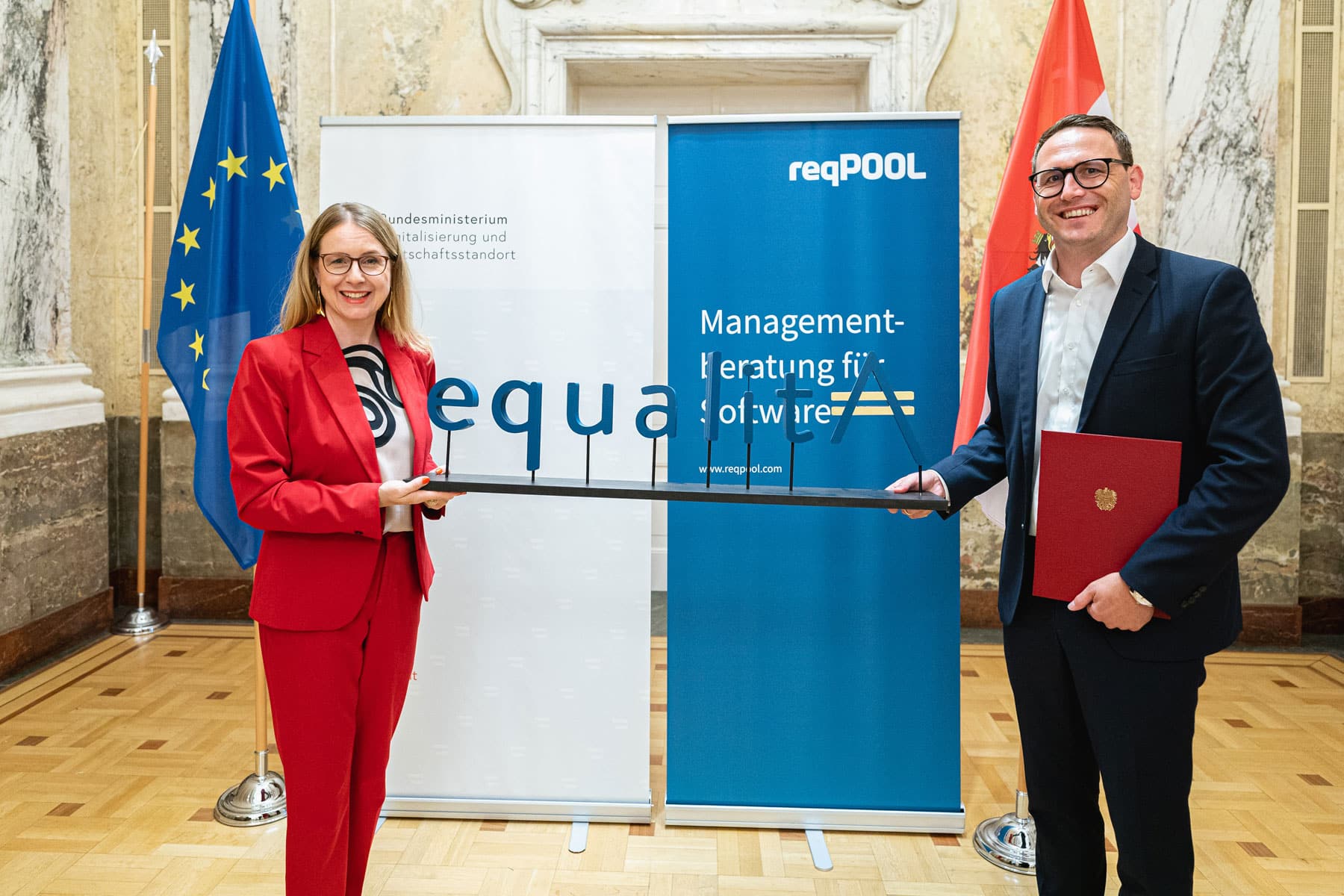 Frauen in der IT-Branche. ReqPOOL erhält Equalita Auszeichnung 2021